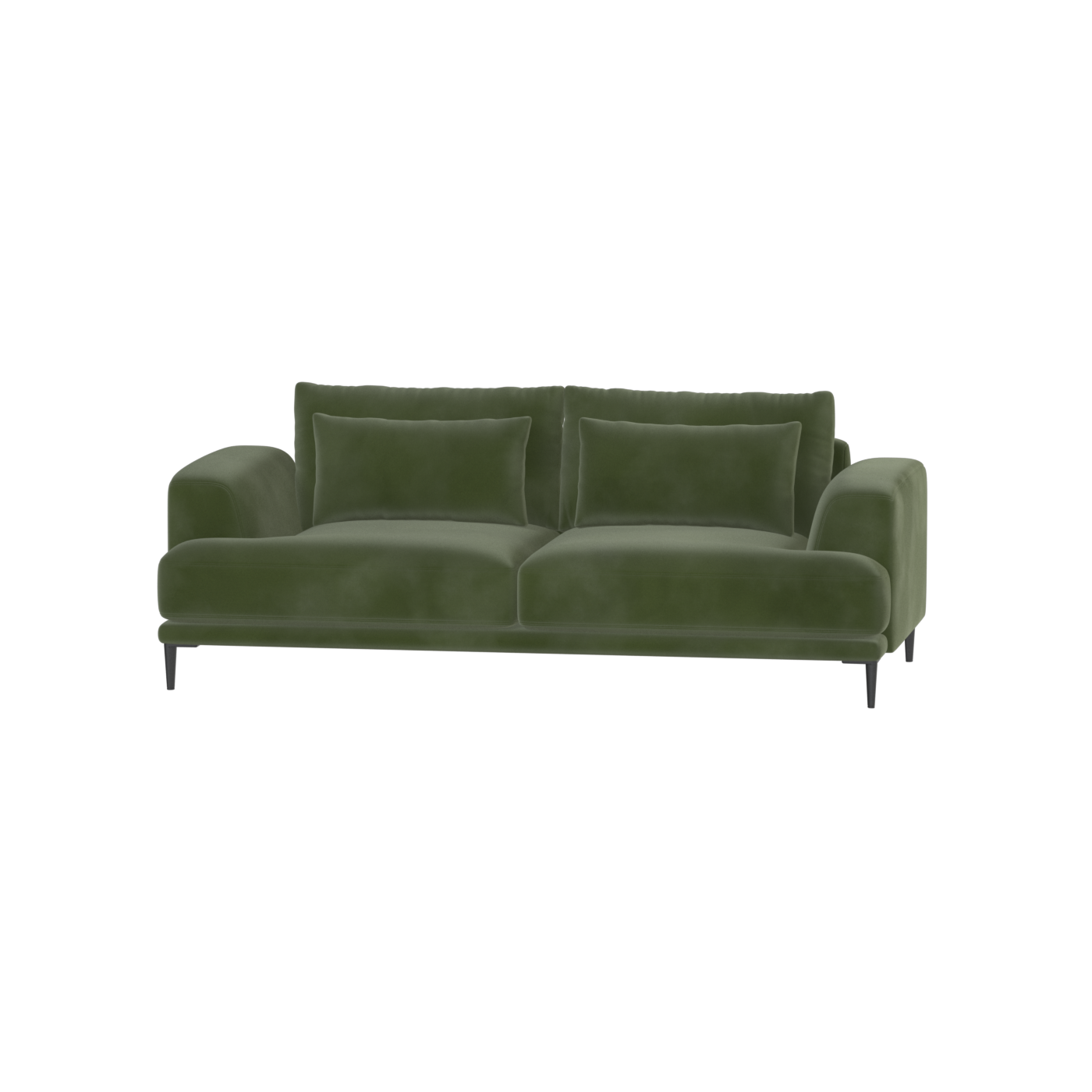 Valen 2 Seater Sofa — Deep Seating with Oversized Cushions