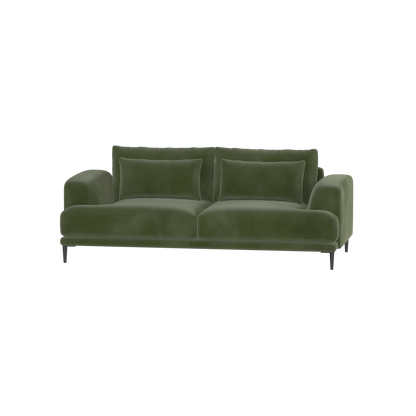 Valen 2 Seater Sofa — Deep Seating with Oversized Cushions