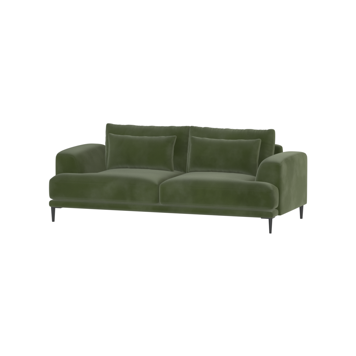 Valen 2 Seater Sofa — Deep Seating with Oversized Cushions