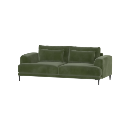 Valen 2 Seater Sofa — Deep Seating with Oversized Cushions