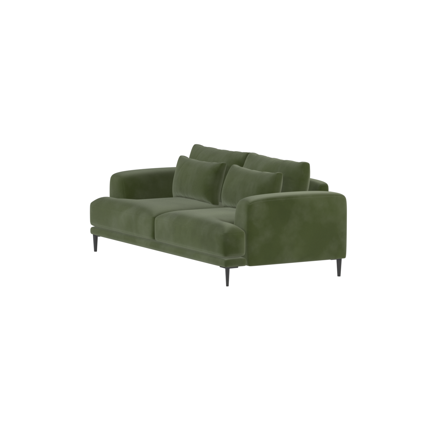 Valen 2 Seater Sofa — Deep Seating with Oversized Cushions