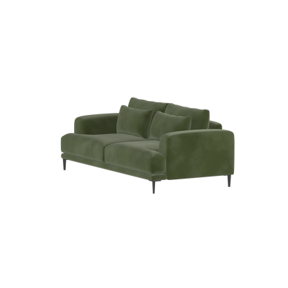 Valen 2 Seater Sofa — Deep Seating with Oversized Cushions