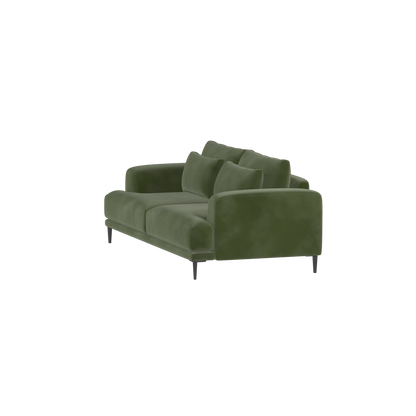 Valen 2 Seater Sofa — Deep Seating with Oversized Cushions