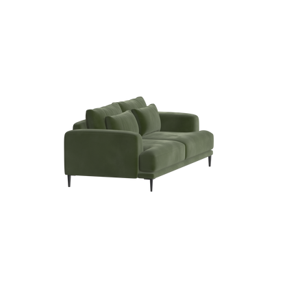Valen 2 Seater Sofa — Deep Seating with Oversized Cushions