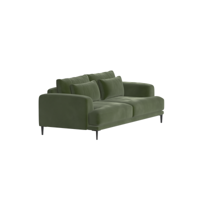 Valen 2 Seater Sofa — Deep Seating with Oversized Cushions