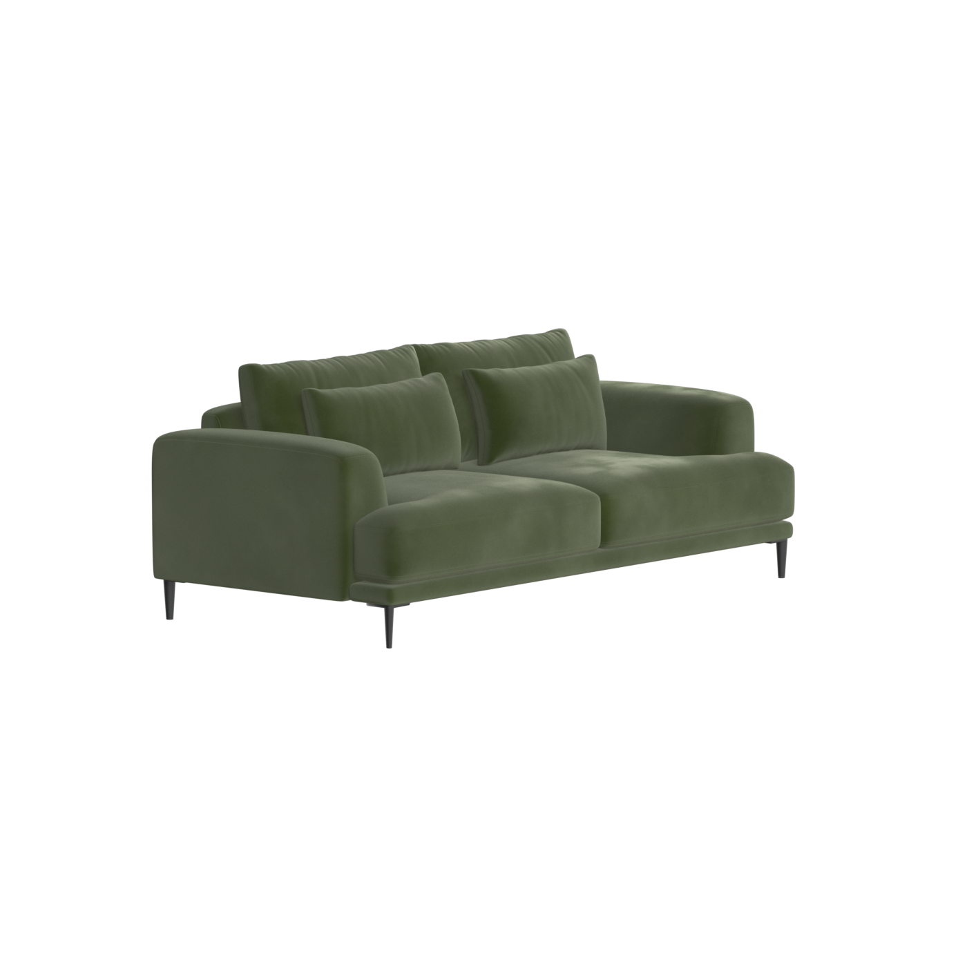 Valen 2 Seater Sofa — Deep Seating with Oversized Cushions