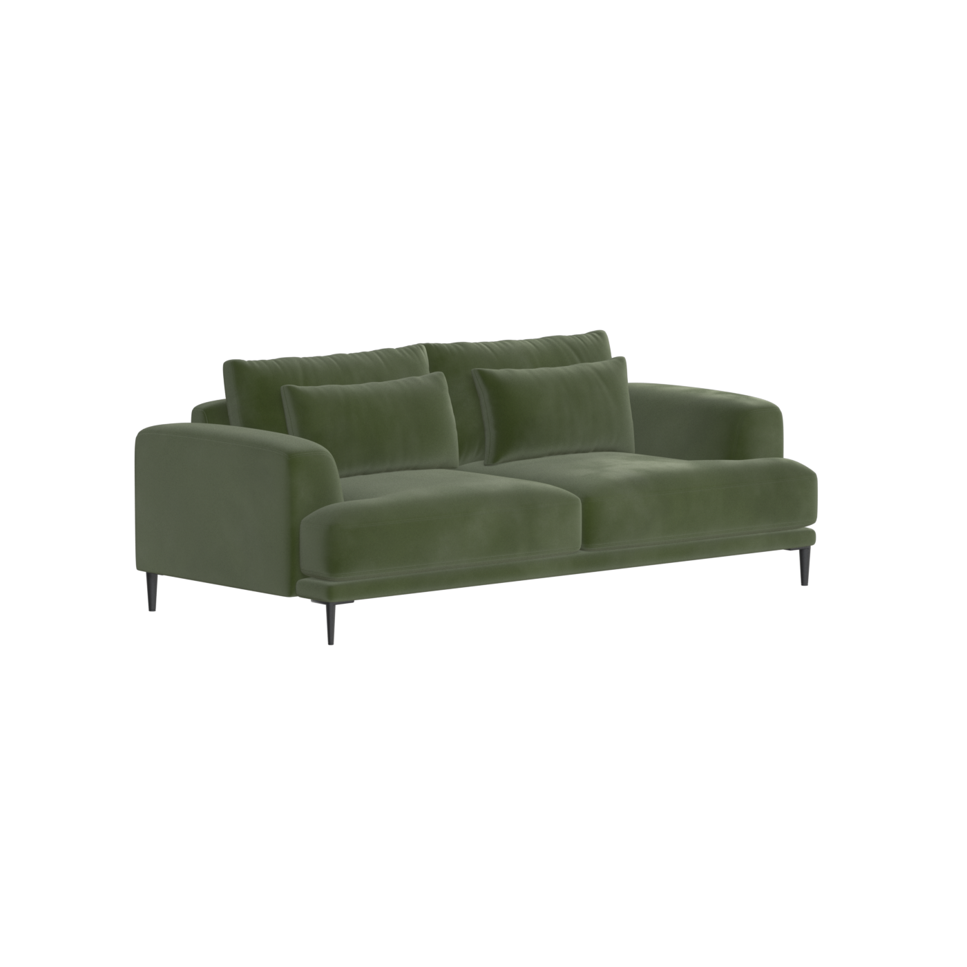 Valen 2 Seater Sofa — Deep Seating with Oversized Cushions