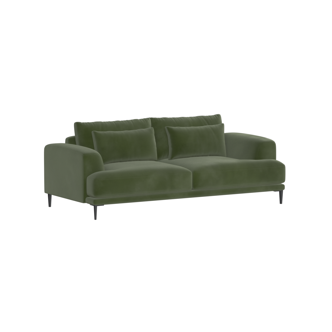 Valen 2 Seater Sofa — Deep Seating with Oversized Cushions
