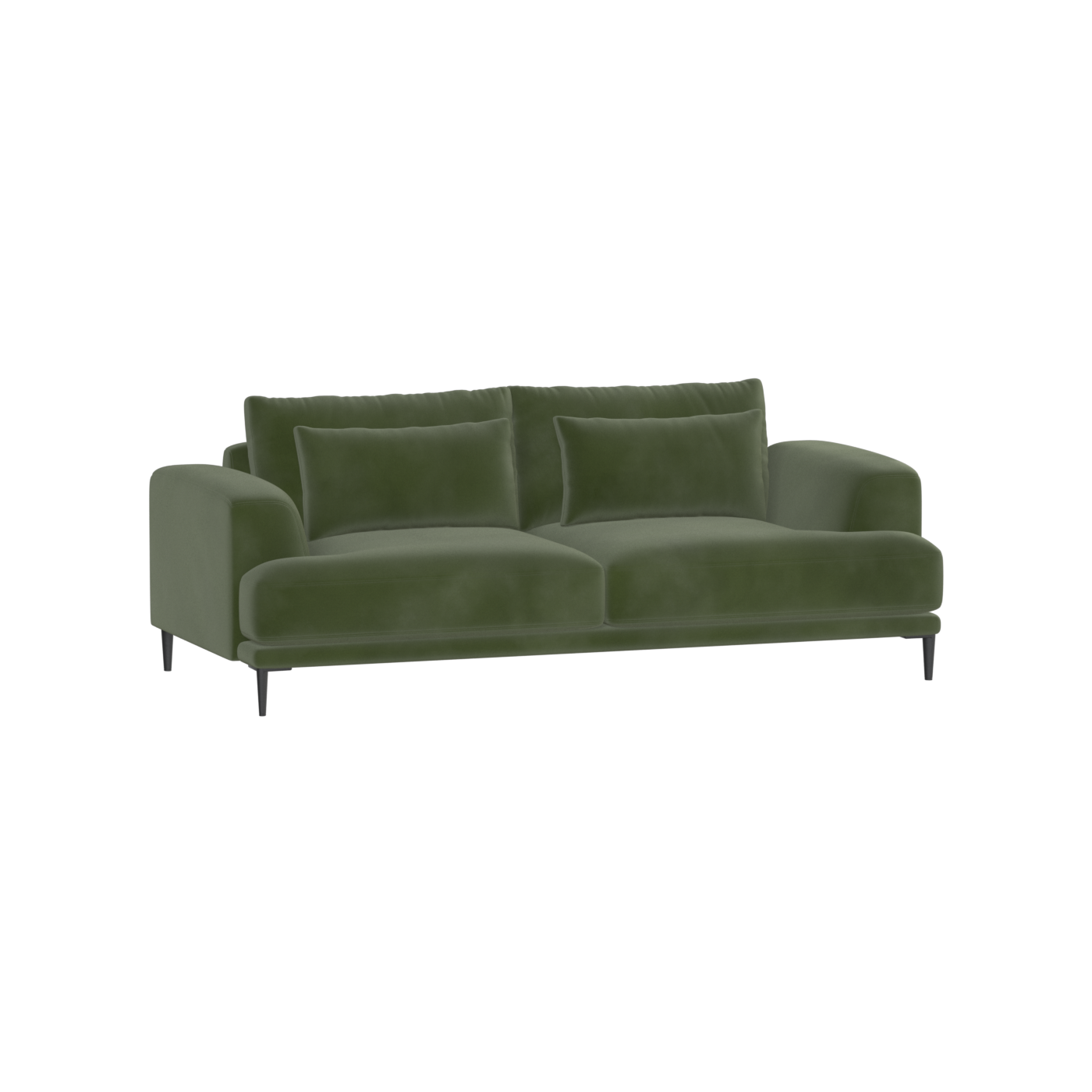 Valen 2 Seater Sofa — Deep Seating with Oversized Cushions