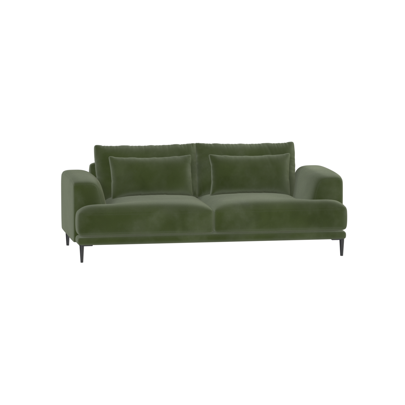Valen 2 Seater Sofa — Deep Seating with Oversized Cushions