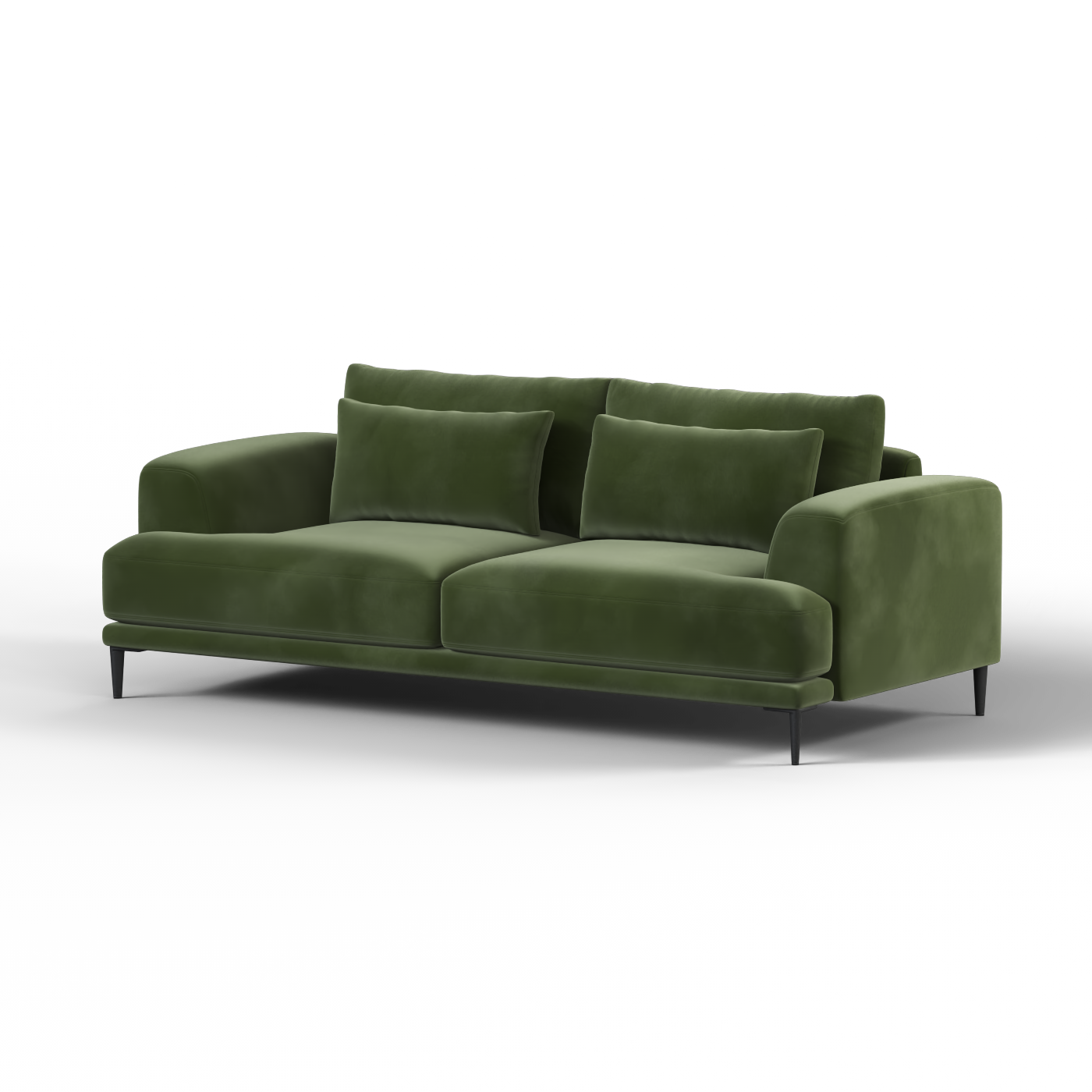 Valen 2 Seater Sofa — Deep Seating with Oversized Cushions