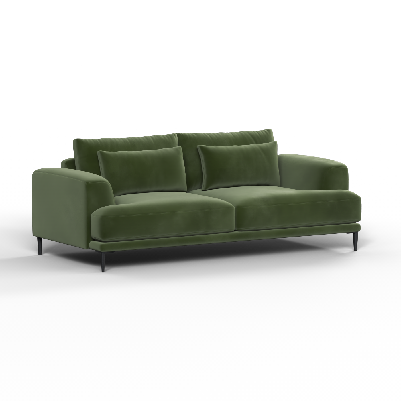 Valen 2 Seater Sofa — Deep Seating with Oversized Cushions
