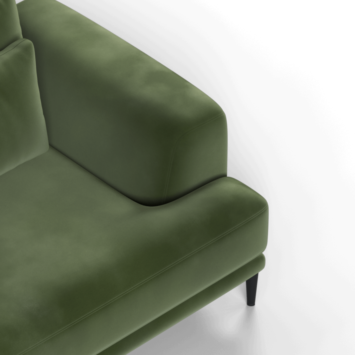 Valen 2 Seater Sofa — Deep Seating with Oversized Cushions