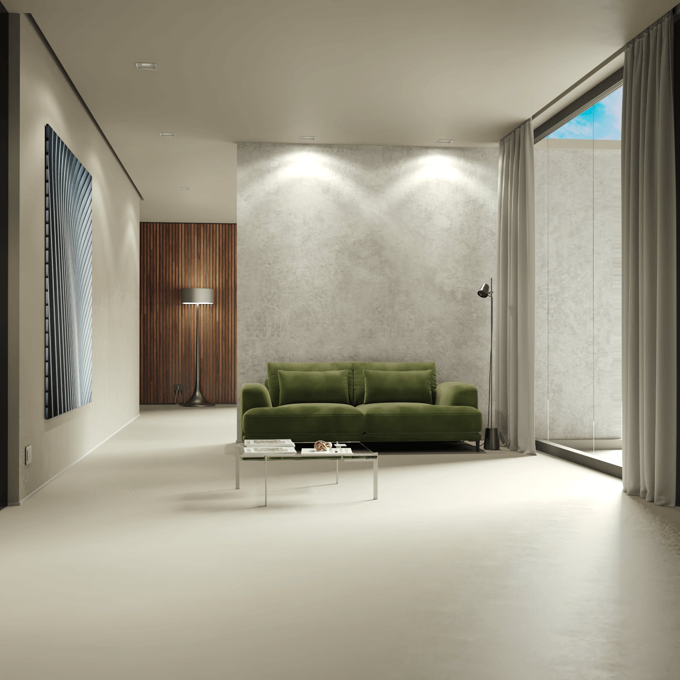 Valen 2 Seater Sofa — Deep Seating with Oversized Cushions