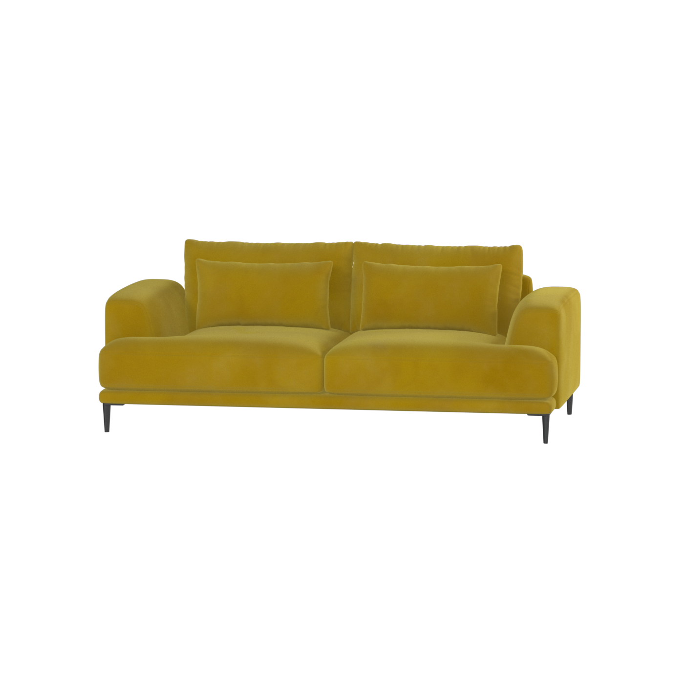 Valen 2 Seater Sofa — Deep Seating with Oversized Cushions