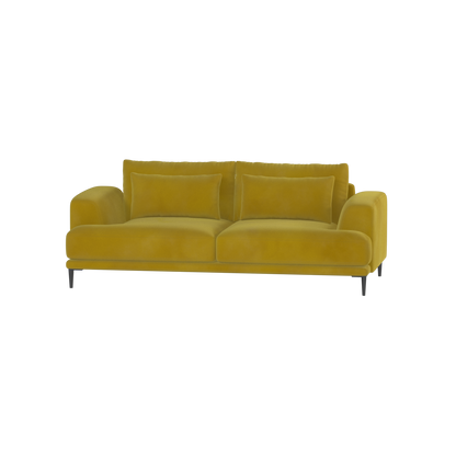 Valen 2 Seater Sofa — Deep Seating with Oversized Cushions