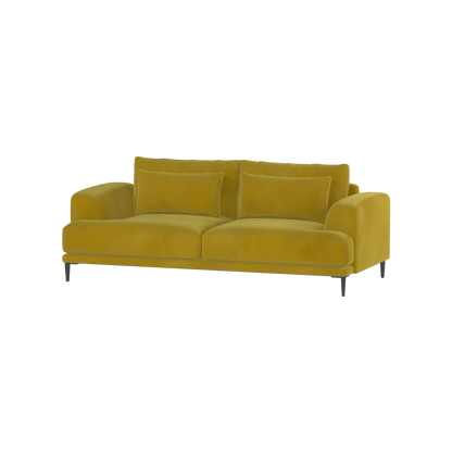 Valen 2 Seater Sofa — Deep Seating with Oversized Cushions