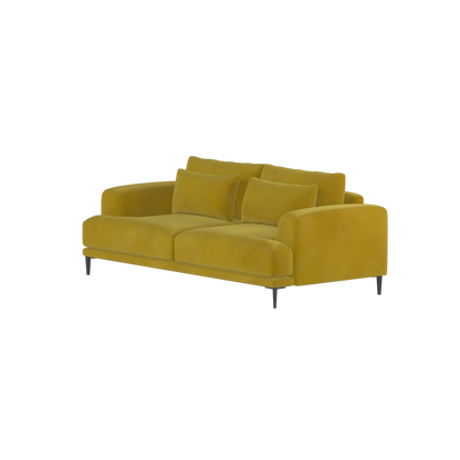 Valen 2 Seater Sofa — Deep Seating with Oversized Cushions