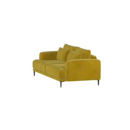 Valen 2 Seater Sofa — Deep Seating with Oversized Cushions