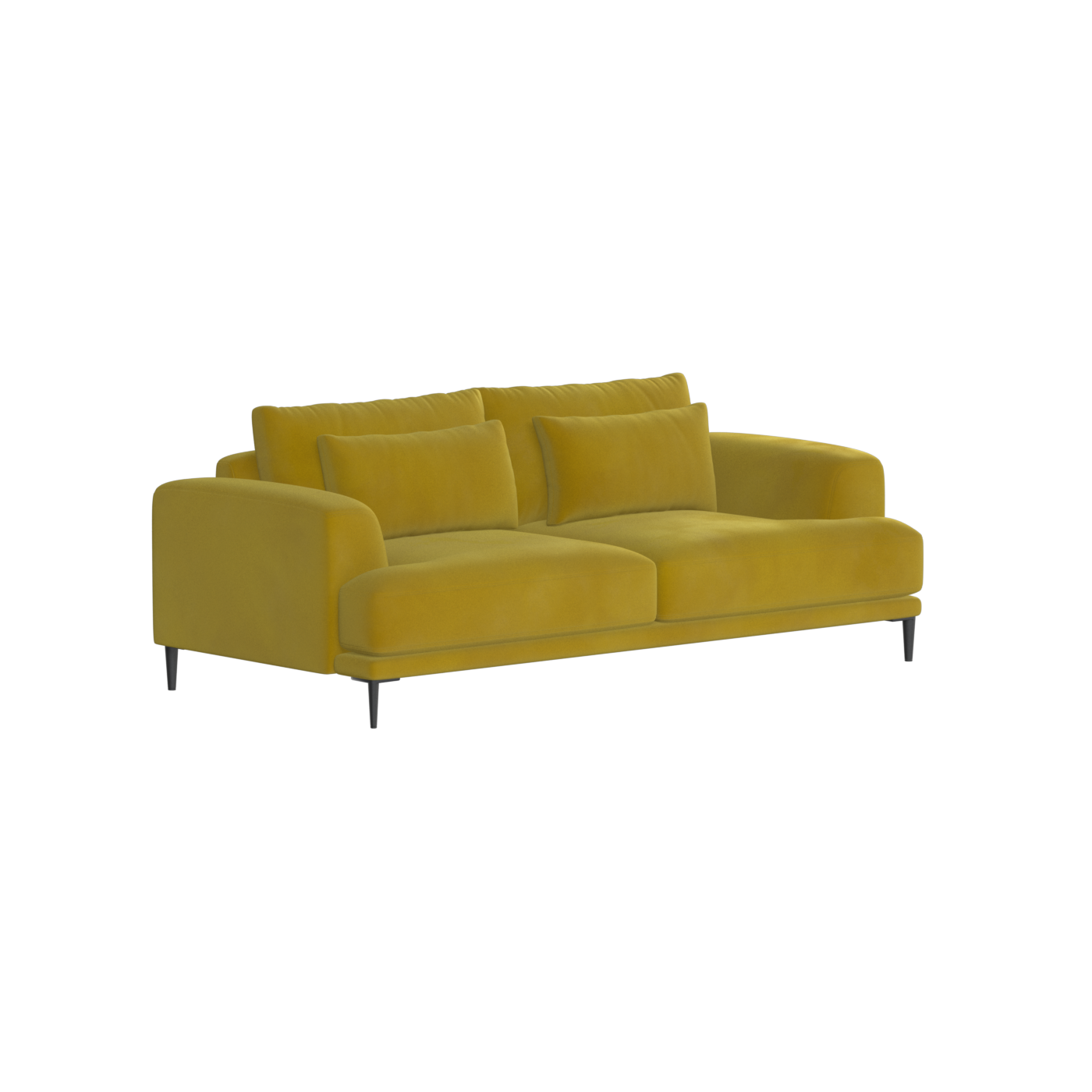 Valen 2 Seater Sofa — Deep Seating with Oversized Cushions
