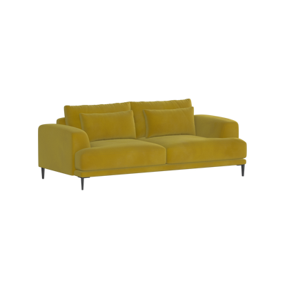 Valen 2 Seater Sofa — Deep Seating with Oversized Cushions