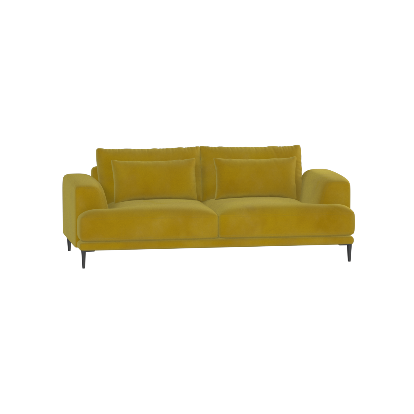 Valen 2 Seater Sofa — Deep Seating with Oversized Cushions