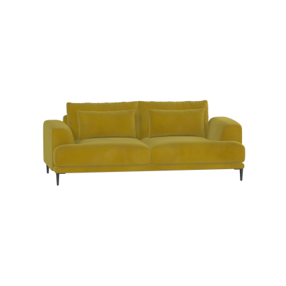 Valen 2 Seater Sofa — Deep Seating with Oversized Cushions