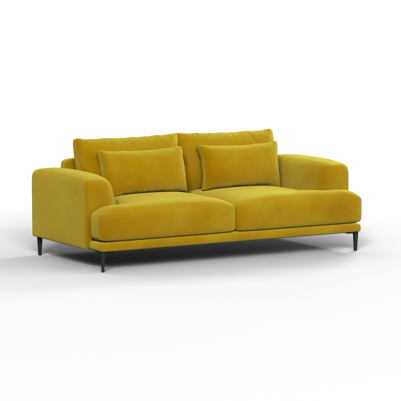 Valen 2 Seater Sofa — Deep Seating with Oversized Cushions