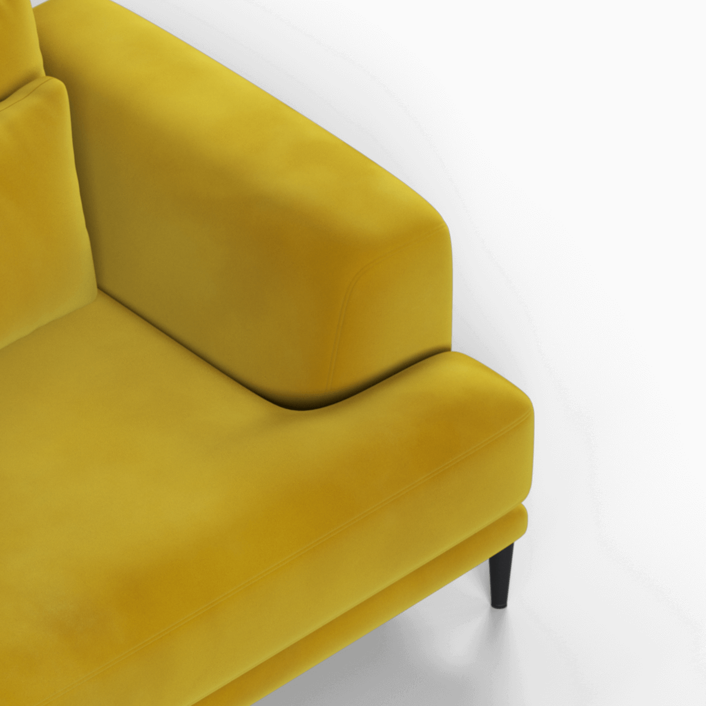 Valen 2 Seater Sofa — Deep Seating with Oversized Cushions