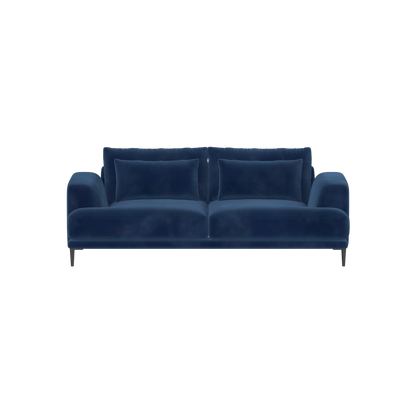 Valen 2 Seater Sofa — Deep Seating with Oversized Cushions