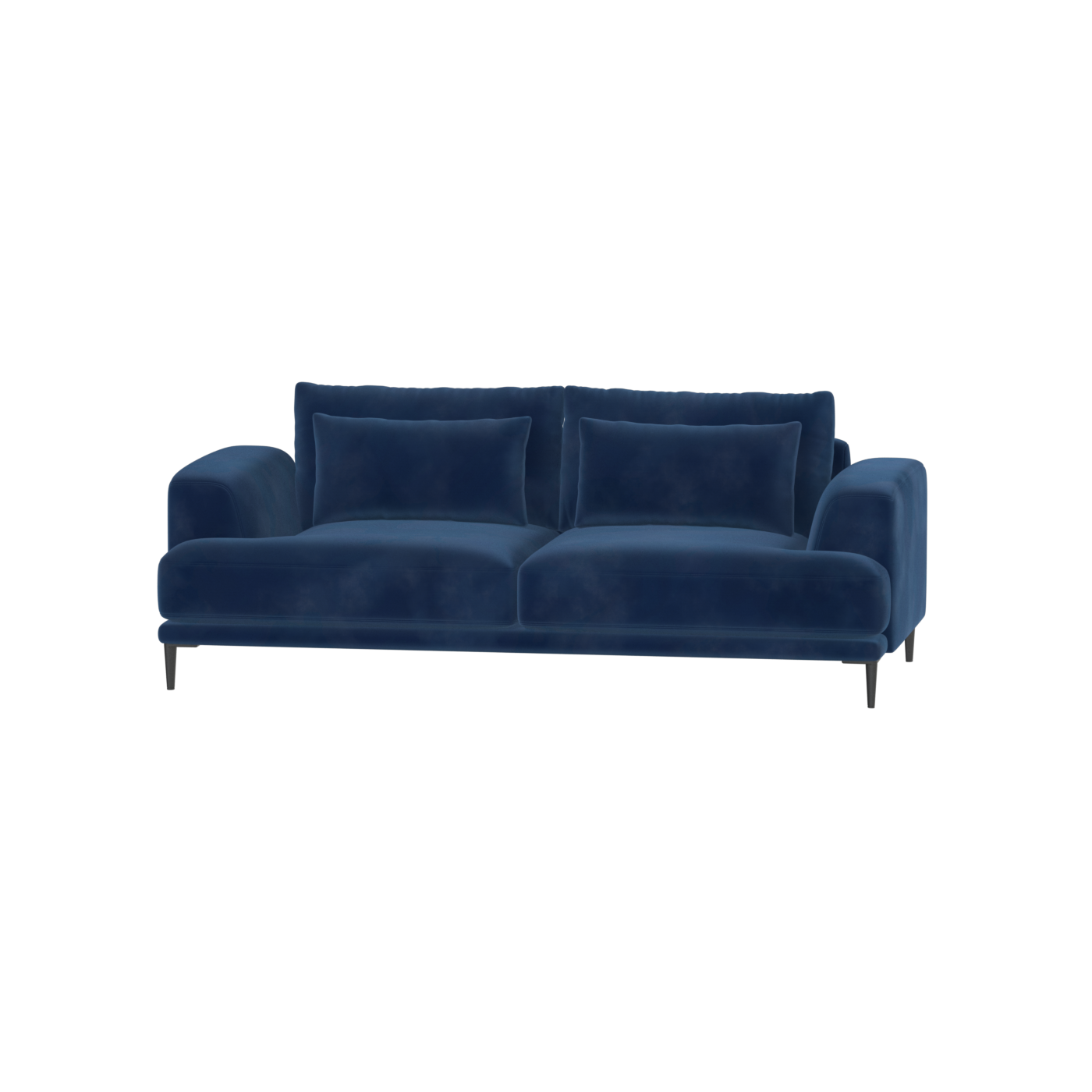 Valen 2 Seater Sofa — Deep Seating with Oversized Cushions