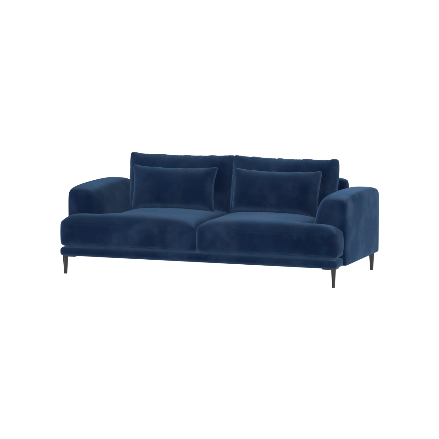 Valen 2 Seater Sofa — Deep Seating with Oversized Cushions