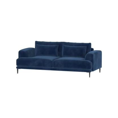 Valen 2 Seater Sofa — Deep Seating with Oversized Cushions