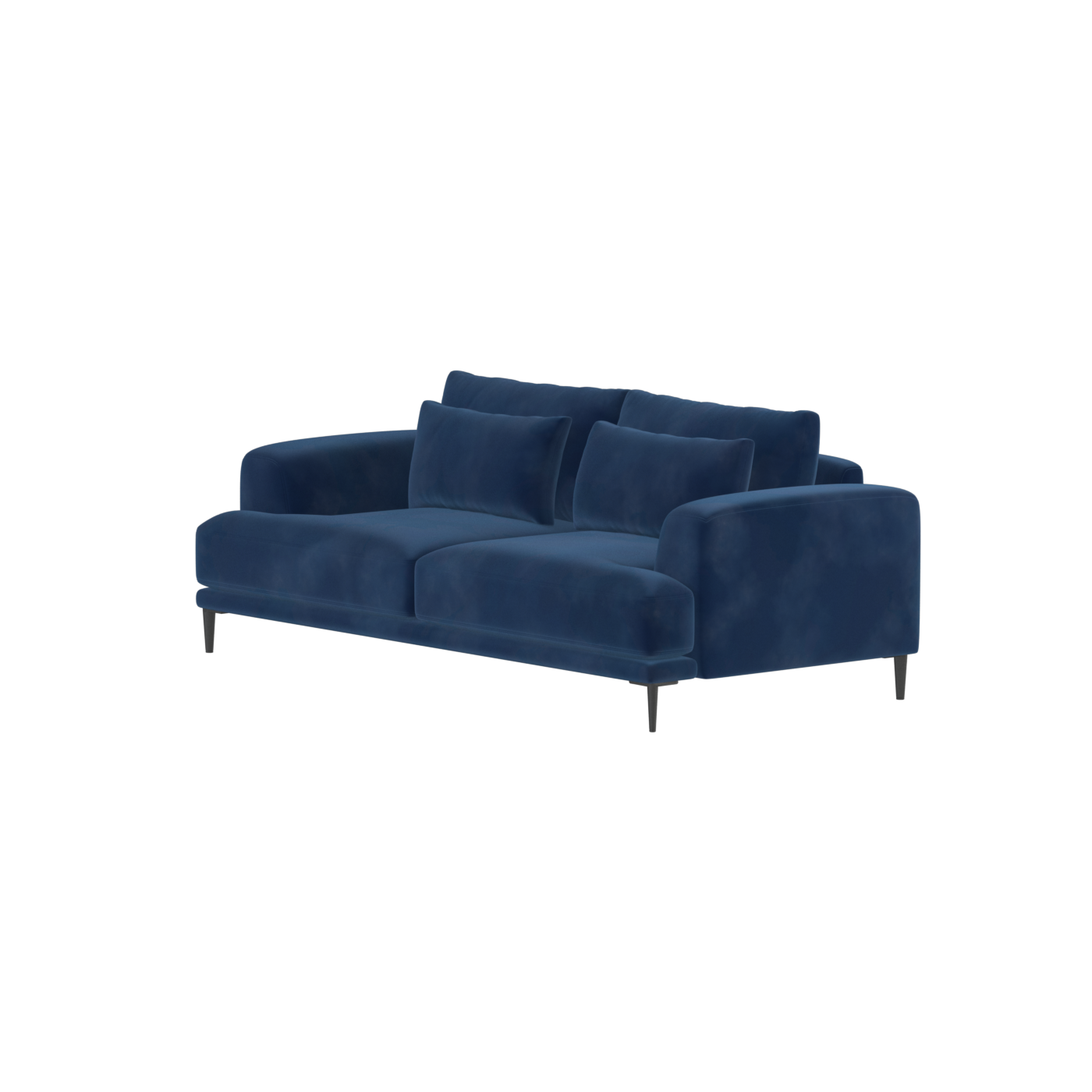 Valen 2 Seater Sofa — Deep Seating with Oversized Cushions