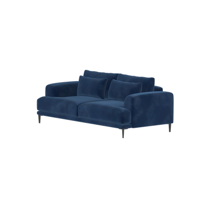 Valen 2 Seater Sofa — Deep Seating with Oversized Cushions