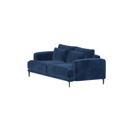 Valen 2 Seater Sofa — Deep Seating with Oversized Cushions