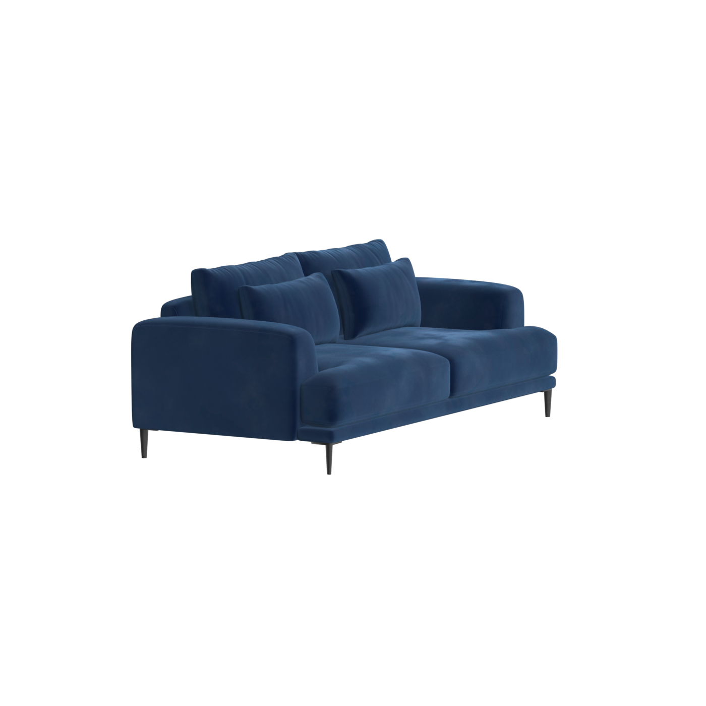 Valen 2 Seater Sofa — Deep Seating with Oversized Cushions