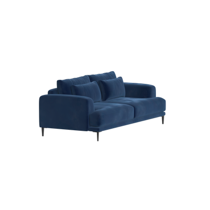 Valen 2 Seater Sofa — Deep Seating with Oversized Cushions