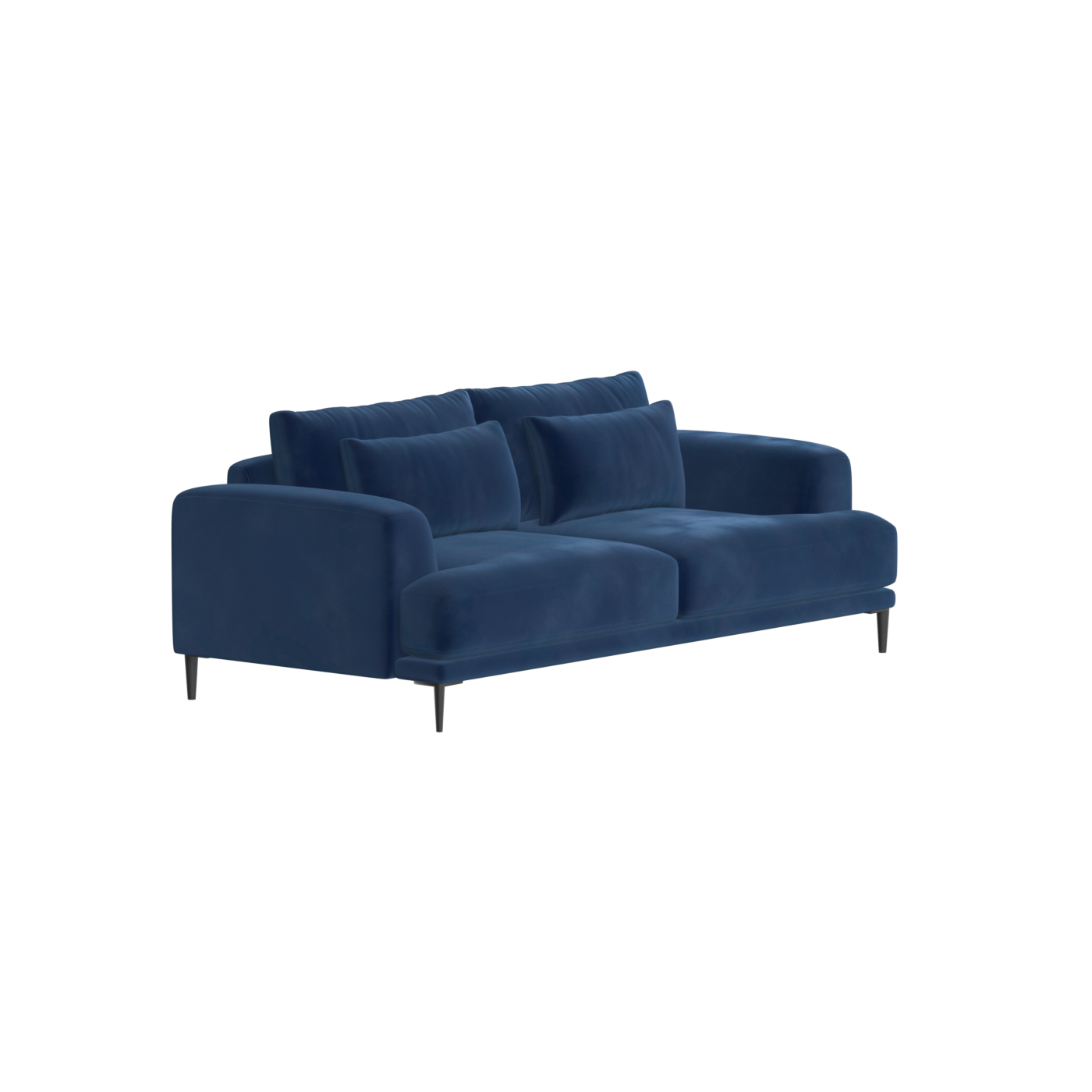 Valen 2 Seater Sofa — Deep Seating with Oversized Cushions