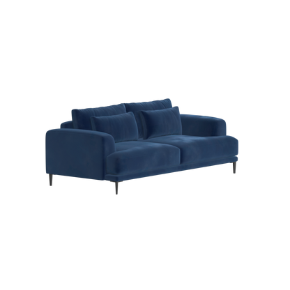 Valen 2 Seater Sofa — Deep Seating with Oversized Cushions