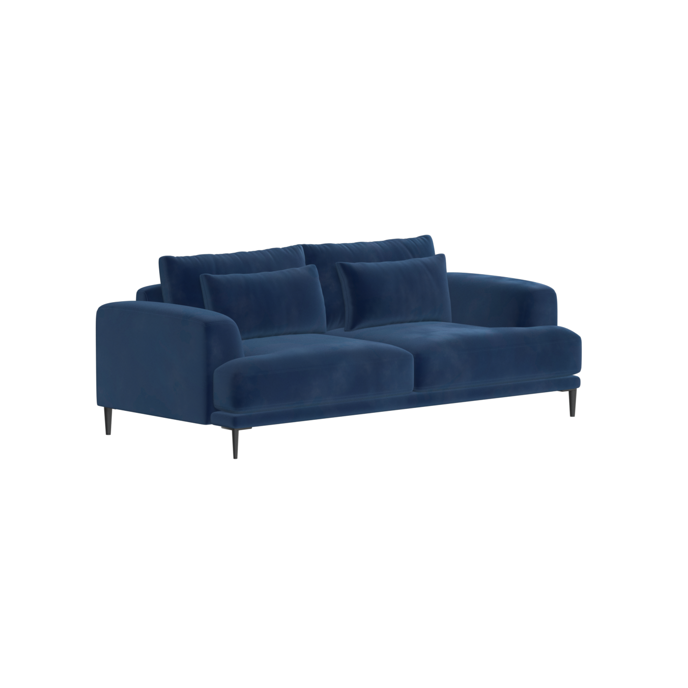 Valen 2 Seater Sofa — Deep Seating with Oversized Cushions