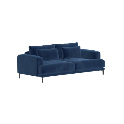 Valen 2 Seater Sofa — Deep Seating with Oversized Cushions