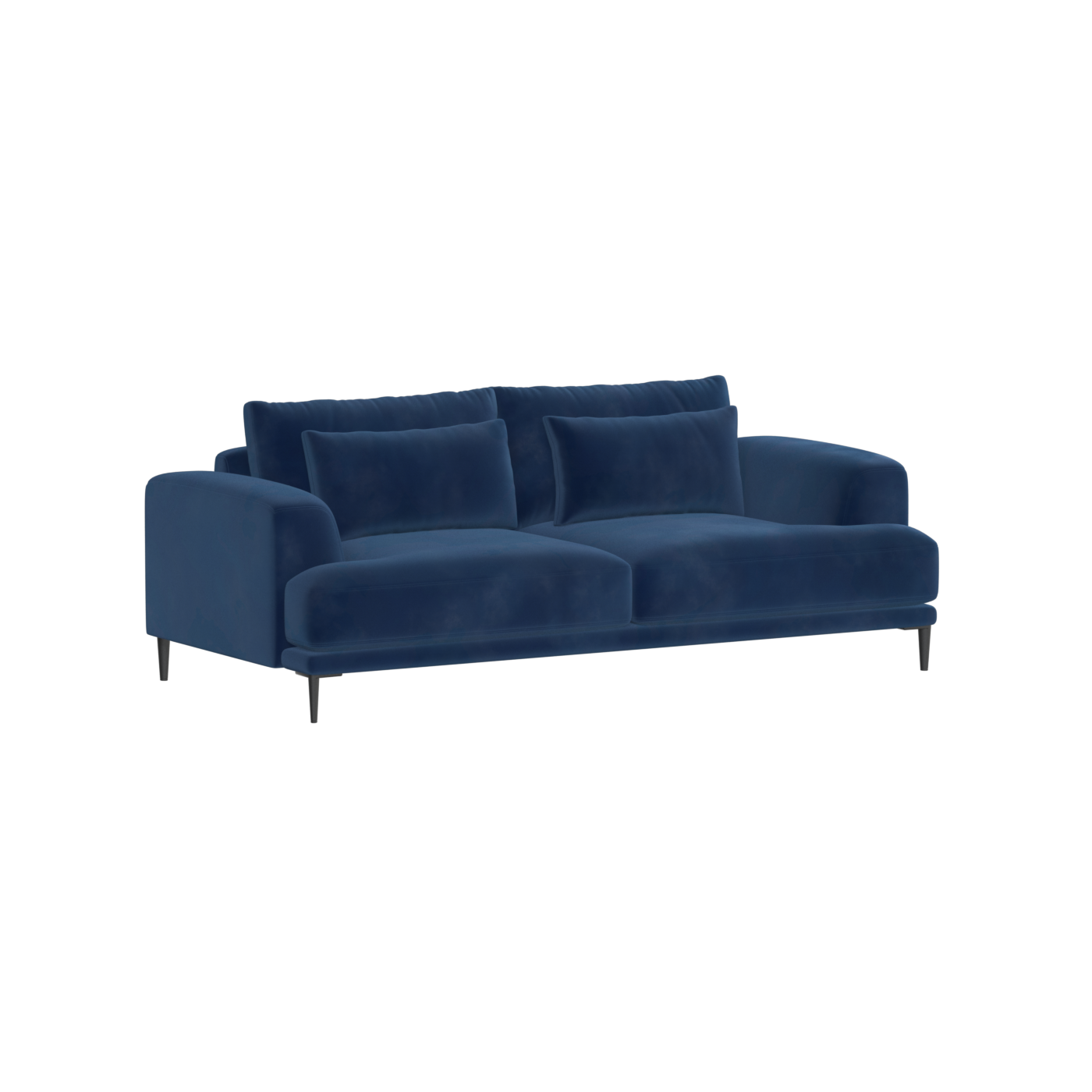 Valen 2 Seater Sofa — Deep Seating with Oversized Cushions