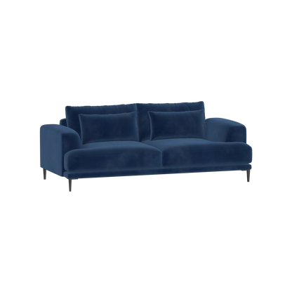 Valen 2 Seater Sofa — Deep Seating with Oversized Cushions
