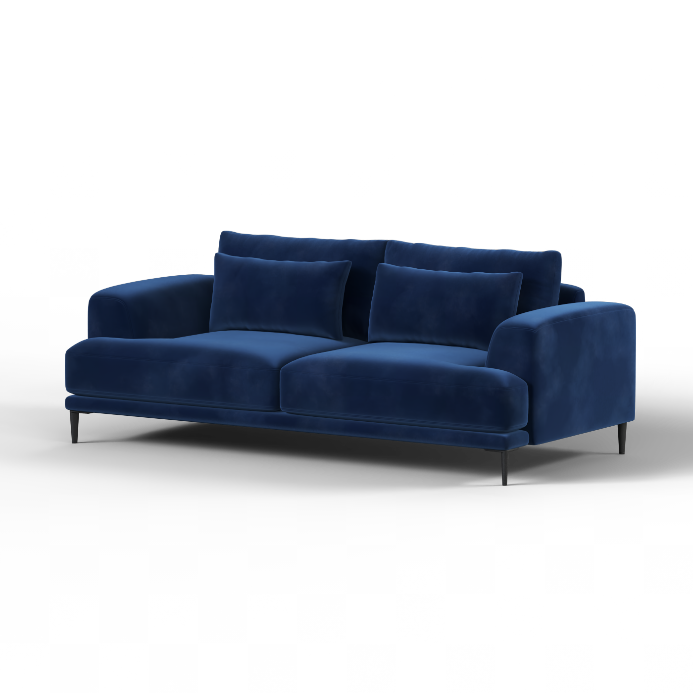 Valen 2 Seater Sofa — Deep Seating with Oversized Cushions