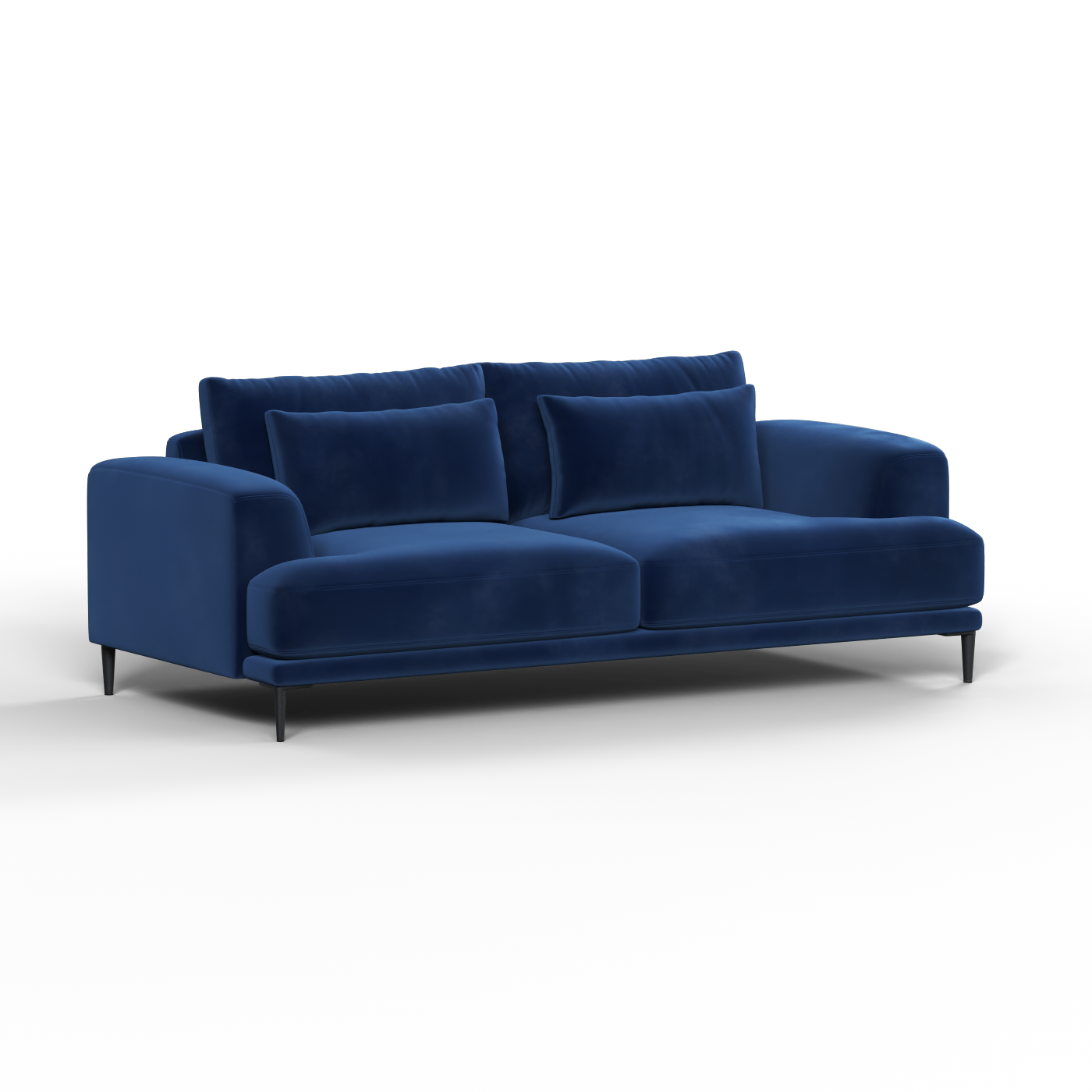 Valen 2 Seater Sofa — Deep Seating with Oversized Cushions