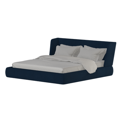 Valentina bed in Boucle Baloo Fabric