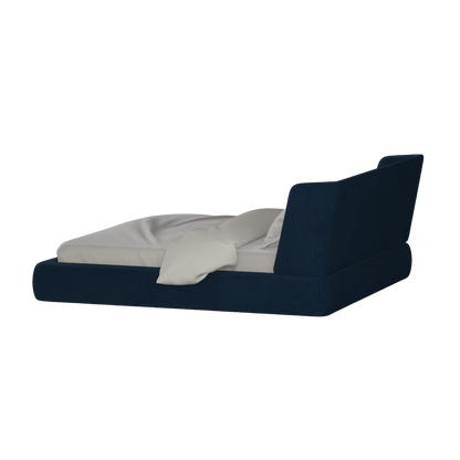 Valentina bed in Boucle Baloo Fabric