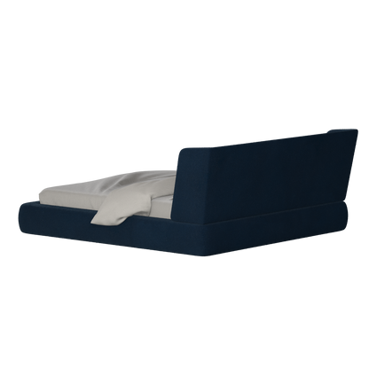 Valentina bed in Boucle Baloo Fabric