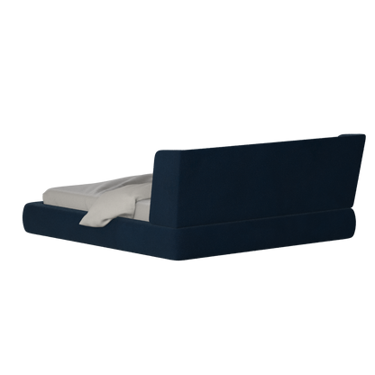 Valentina bed in Boucle Baloo Fabric